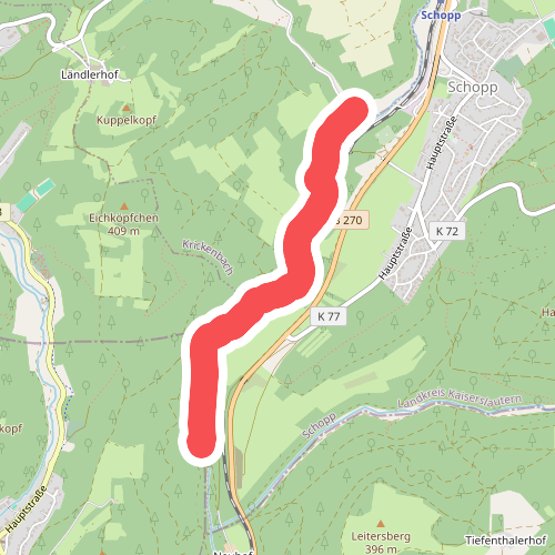 Wanderweg Schopp(?) 2