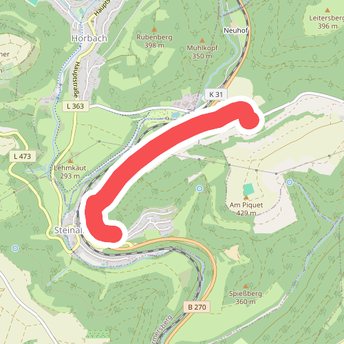 Wanderweg Steinalben 1