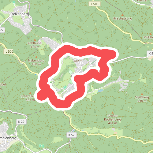 Wanderweg Trippstadt 3: Zur Amseldelle