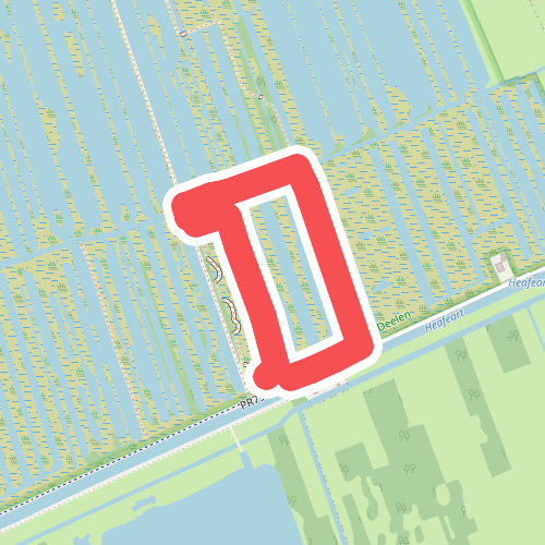 Wandelroute De Deelen (blauw)