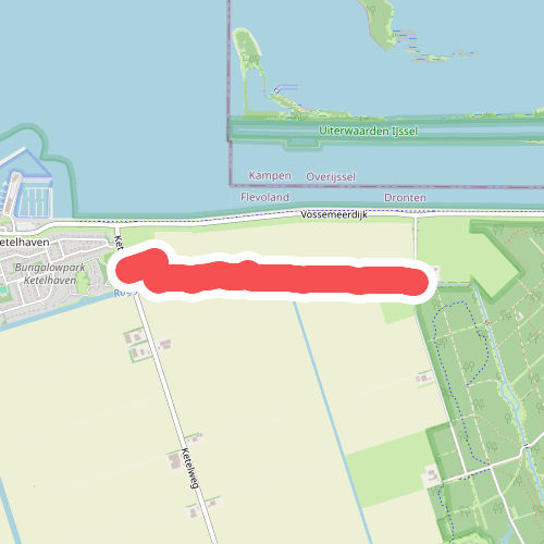 Wandelroute Roggebotveldpad