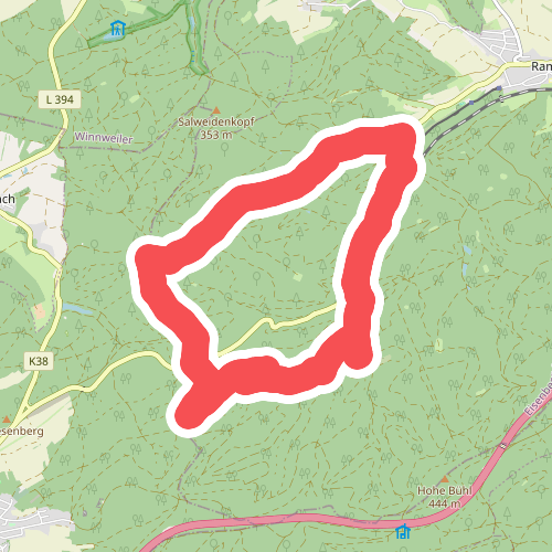 Parkplatz Eiswoog Rundweg 14