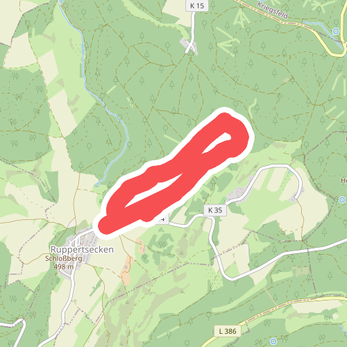 Rundwanderweg Ruppertsecken - Haderwald-Wanderweg