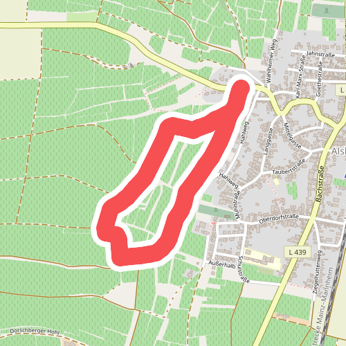 Alsheim 4: Rosenbergshohlweg