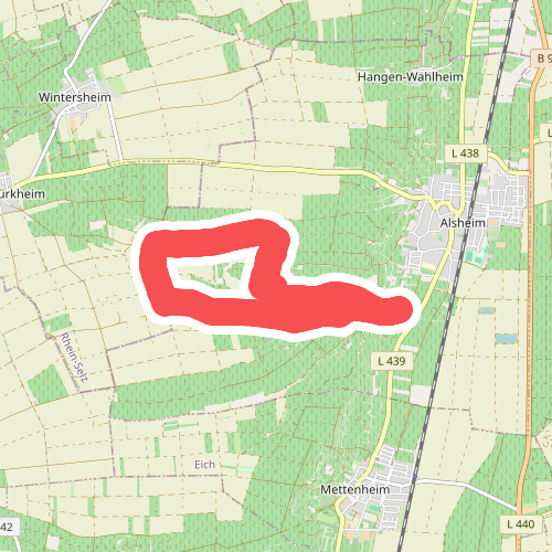 Alsheim 5: Dorschbergerhohlweg