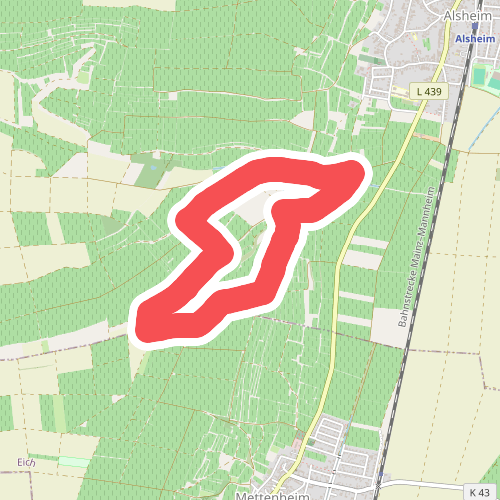 Alsheim 6: Goldbergshohlweg