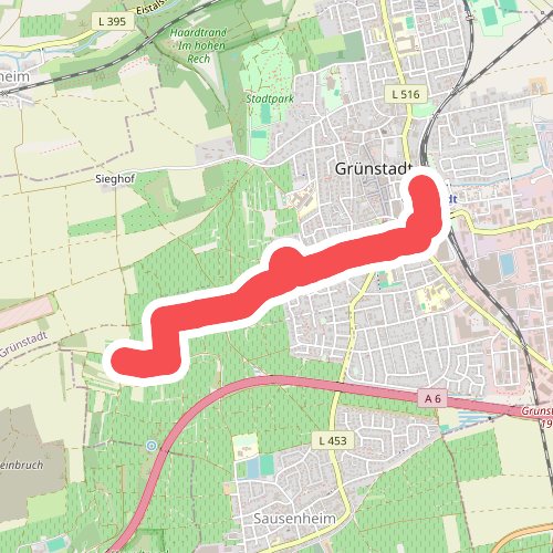 Pfälzer Weinsteig Zuweg