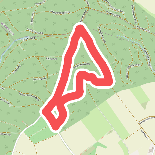 Rundwanderweg Meckesheim Salzberg 1: Trösterle-Weg