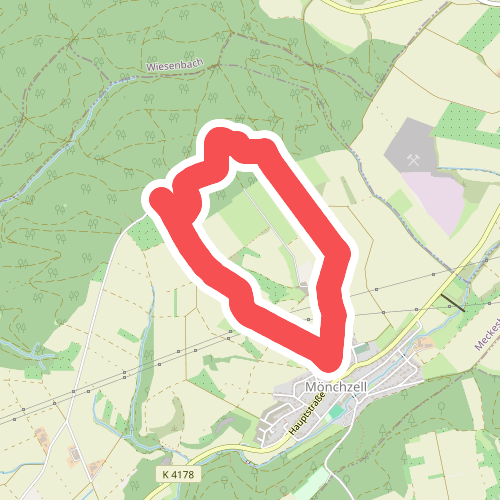 Rundwanderweg Meckesheim Salzberg 5: Mönchzell-Weg