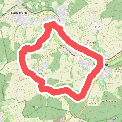 Rundwanderweg Waibstadt 3: Neidenstein-Weg