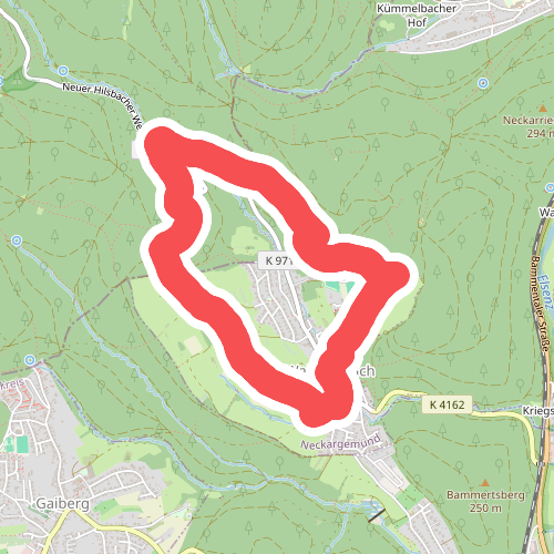 Rundwanderweg Waldhilsbach 13 - Dreibuchenhang-Weg