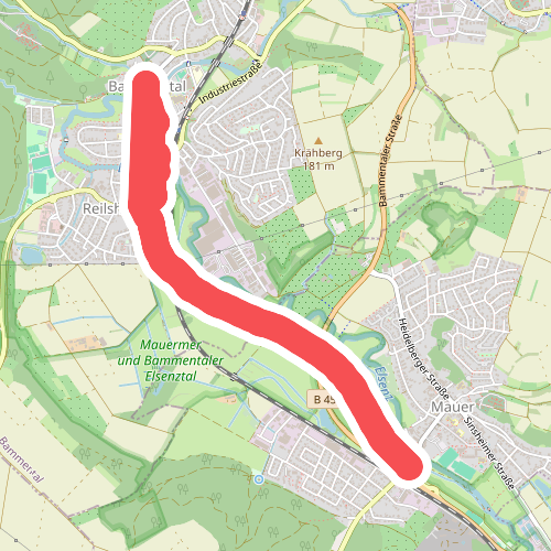 Verbindungsweg Mauer - Bammental