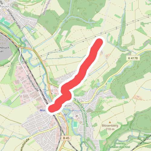 Verbindungsweg Meckesheim Bf - 7