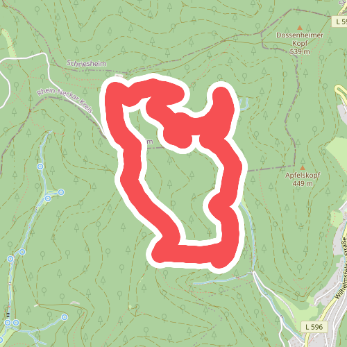 Rundwanderweg Dossenheim Weißer Stein 10: Centwald-Weg