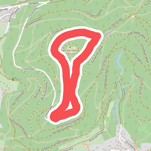 Rundwanderweg Heidelberg Heiligenberg 1: Basilika-Weg