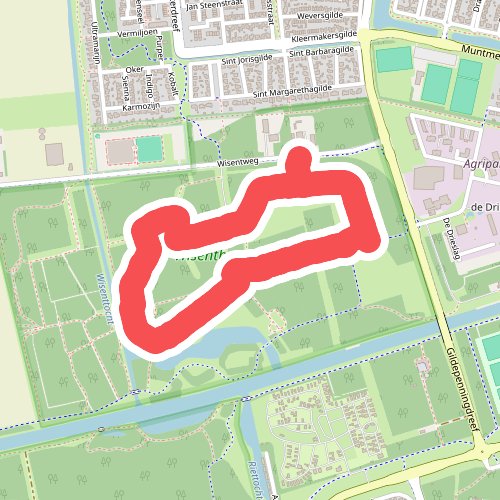 Wandelroute Mindervalidenpad Wisentbos