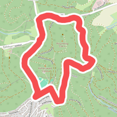 Rundwanderweg Wilhelmsfeld 2: Lockersberg-Weg