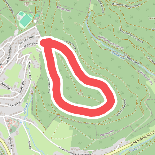 Rundwanderweg Wilhelmsfeld 3: Oberer Centwald-Weg