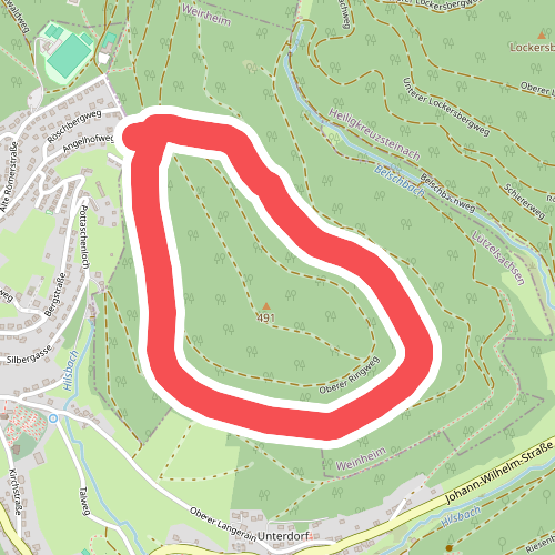 Rundwanderweg Wilhelmsfeld 4: Unterer Centwald-Weg