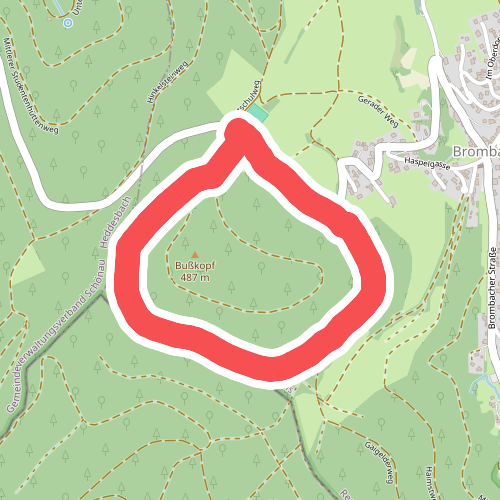 Rundwanderweg Bußkopf 2: "Schdrich Punkt"-Weg