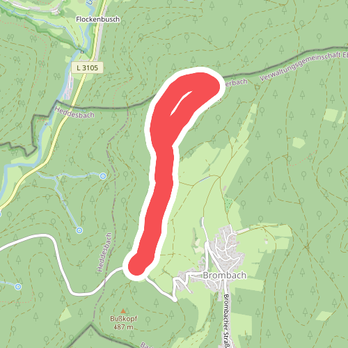 Rundwanderweg Bußkopf 3: Plugschlääfe Schdrich unne Weg