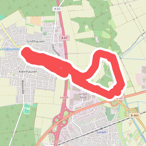 Rundwanderweg Lorsch Teschenauer Berg 2: Gewässer-Lehrpfad