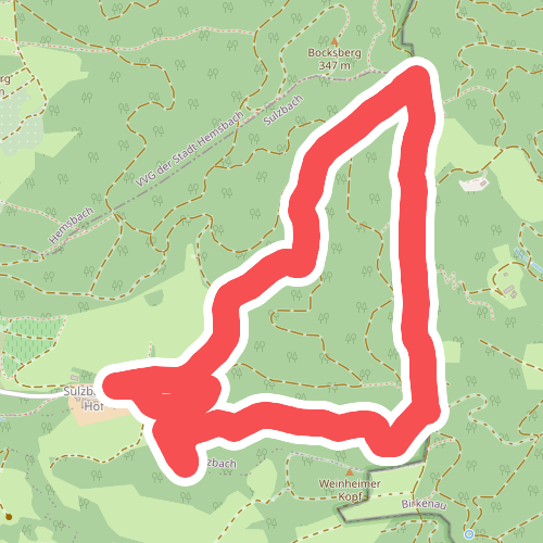 Rundwanderweg Weinheim Spelzengrund 3: Grenzweg