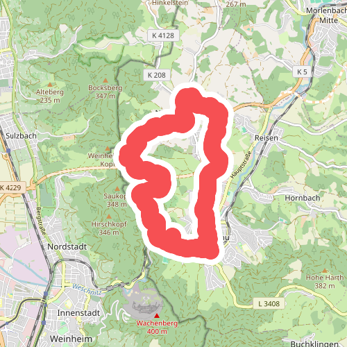 Rundwanderweg Birkenau 3: Lieberbacher-Weg