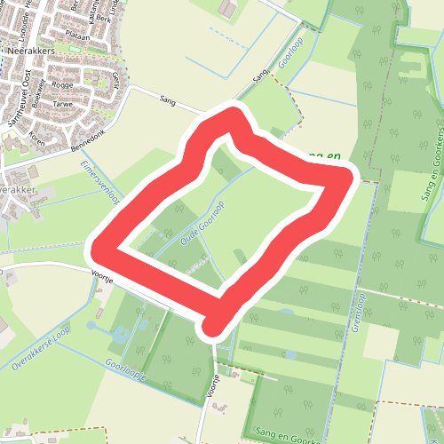 Wandelroute Rondje 't Sang