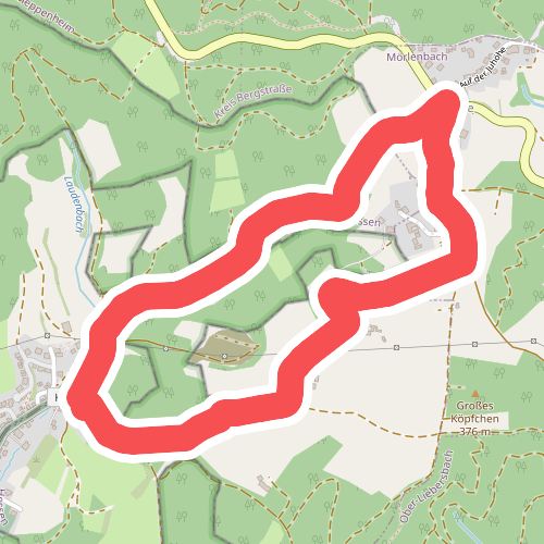 Rundwanderweg Heppenheim Wolfslücke 1: Sommerhof-Weg