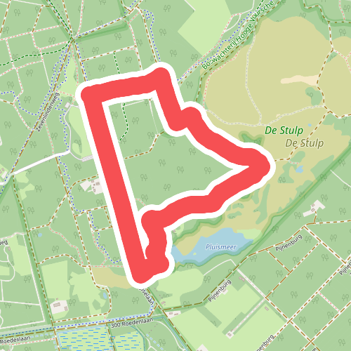 Wandelroute Buiten in de kuil