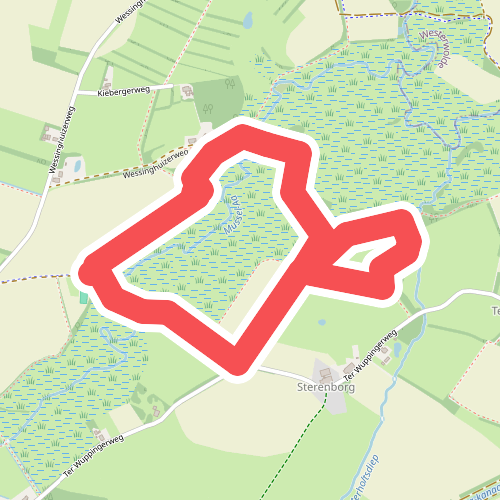 Wandelroute Verhalenpad