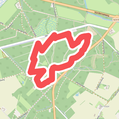 Wandelroute Molenplateau Boswachterij Ruurlo