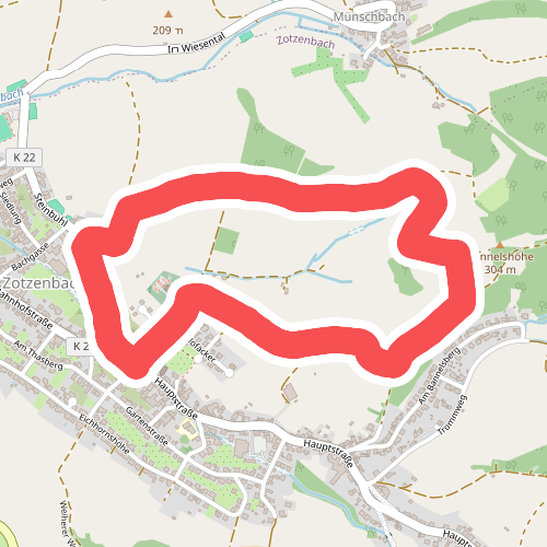 Rundwanderweg Zotzenbach 1: Bannels-Weg