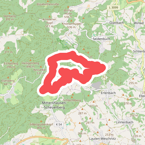 Rundwanderweg Heppenheim Scheuerberg 9: Schannenbacher-Eck-Weg