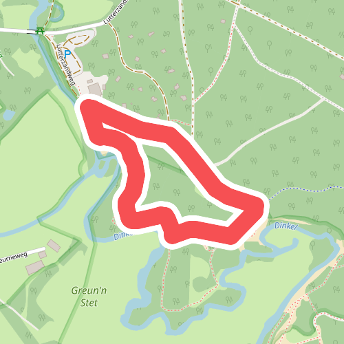 Wandelroute Lutterzand Dinkelroute