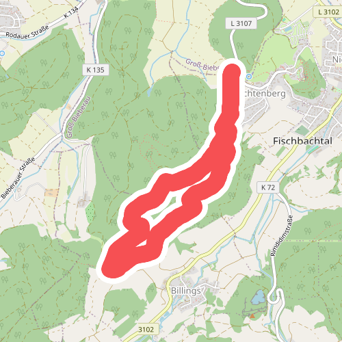 Rundwanderweg Fischbachtal Riedbusch 3: Kernbach-Weg