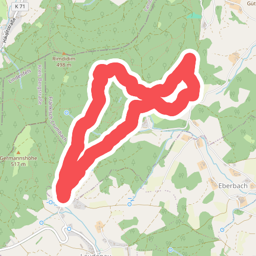 Rundwanderweg Fränkisch-Crumbach Rodenstein 6: Rodenstein-Weg