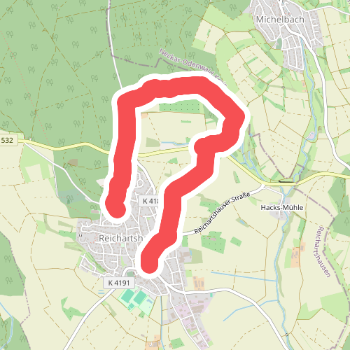 Rundwanderweg Reichartshausen 2: Dörntal-Weg