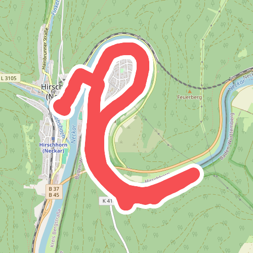 Rundwanderweg Hirschhorn 2: Neckar-Weg
