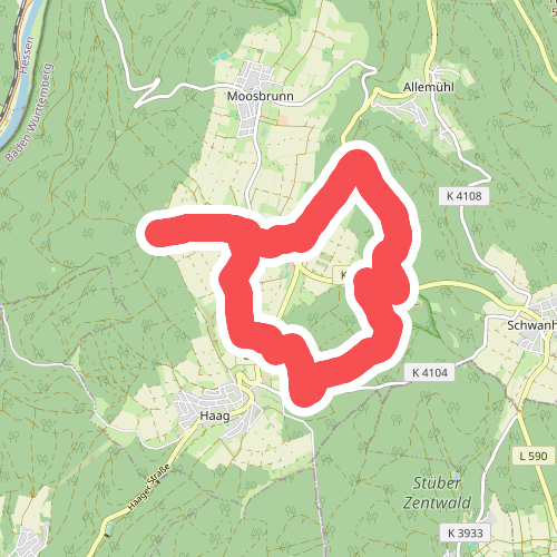 Rundwanderweg Im Höchsten 7 Irrwald-Weg