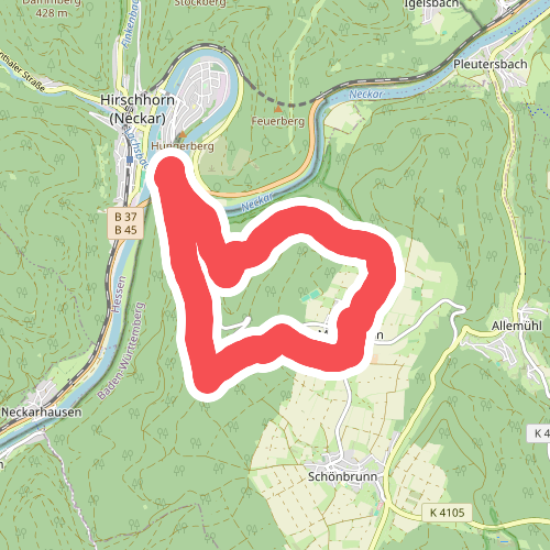 Rundwanderweg Neckaralm 2: Moosbrunn-Weg