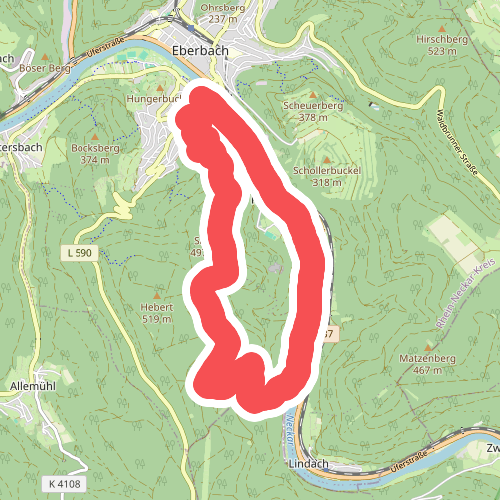 Rundwanderweg Neckarbrücke 3: Stolzeneck-Weg