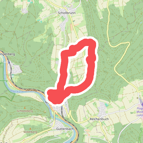 Rundwanderweg Neckargerach 2: Knoos-Weg