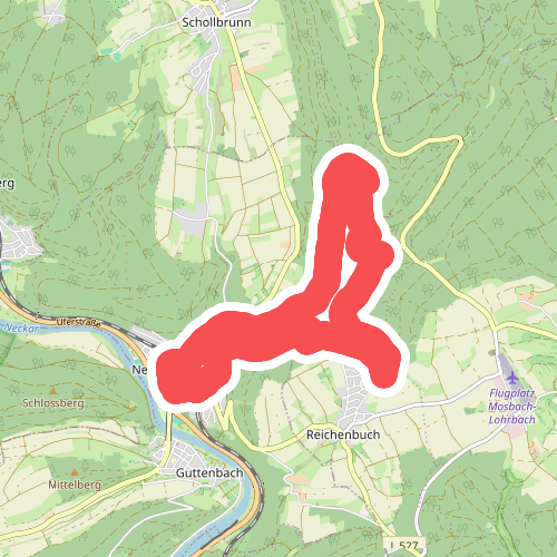 Rundwanderweg Neckargerach 3: Läufertsmühlen-Weg