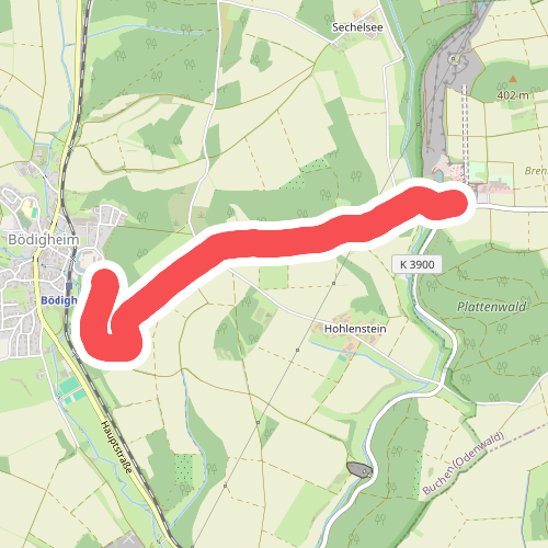 Rundwanderweg Bödigheim 2: Tropfsteinhöhlen-Weg