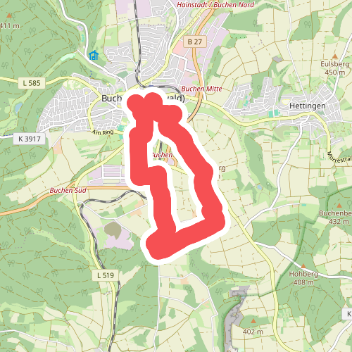 Rundwanderweg Buchen 7: Wartberg-Werg