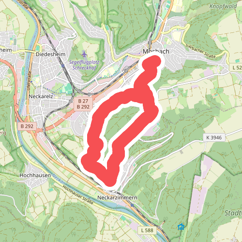 Rundwanderweg Mosbach 3: Neckarzimmern-Weg