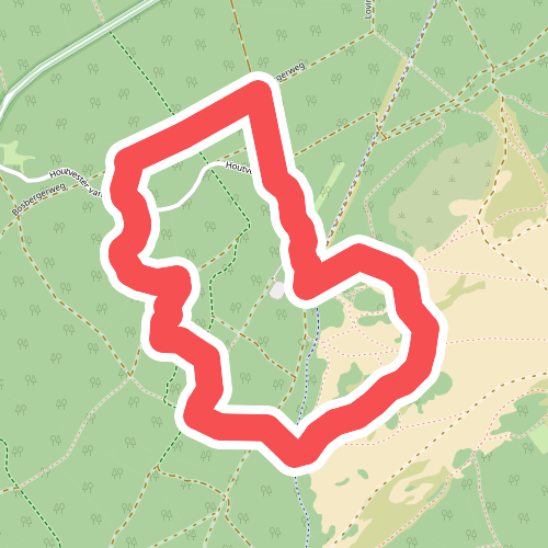 Wandelroute Kootwijkerzand