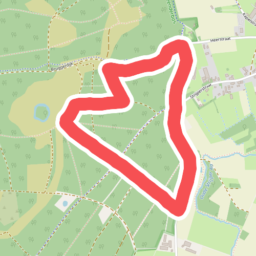 Wandelroute Strijperroute